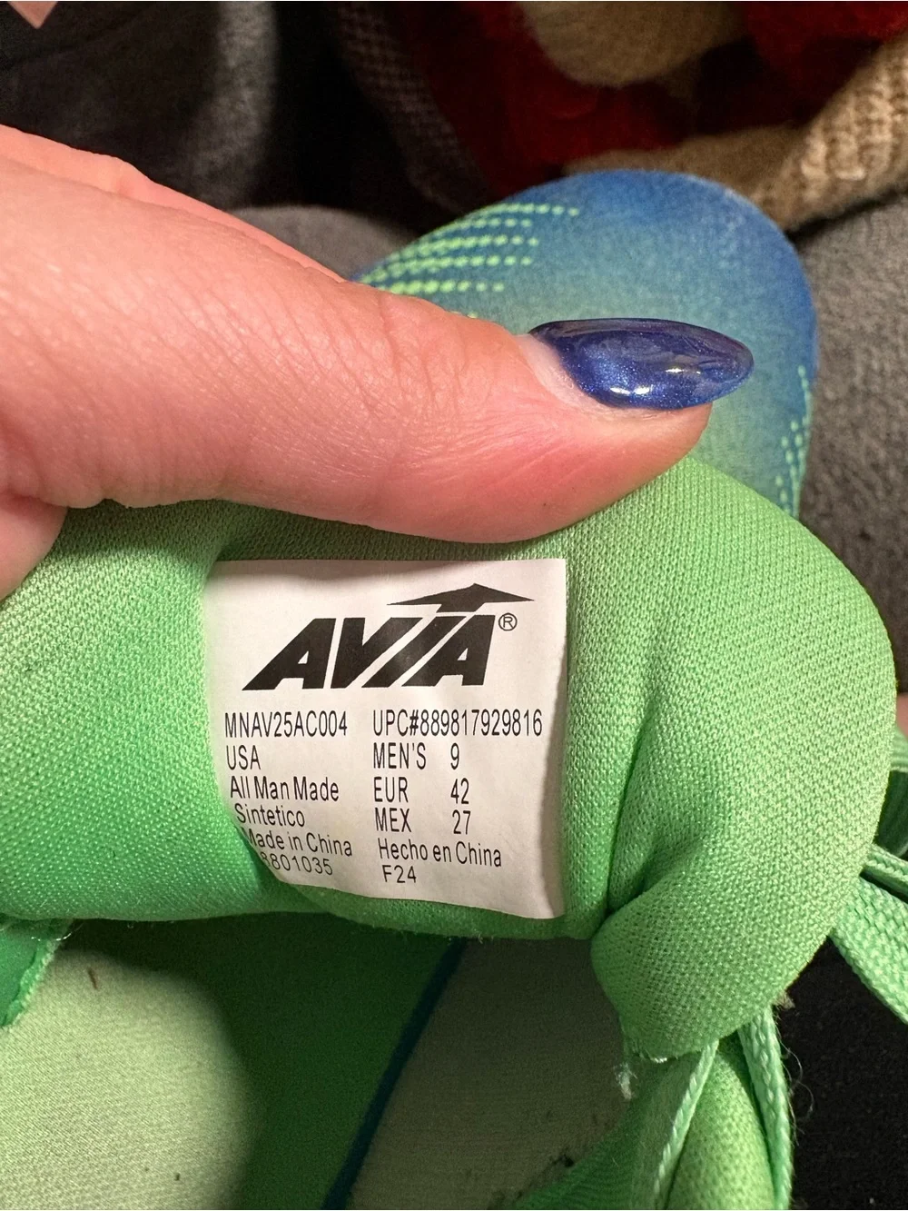Avia breathable knit